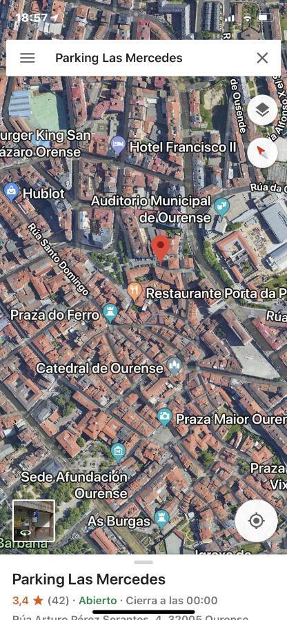 Apartament Piso Centro Ourense Zewnętrze zdjęcie